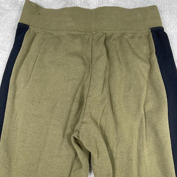 Nike Air Jogger Pants Womens Medium Olive Green Cotton Stretch Pockets Pull On - Picture 6 of 14